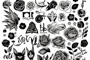Afarin tattoo idea