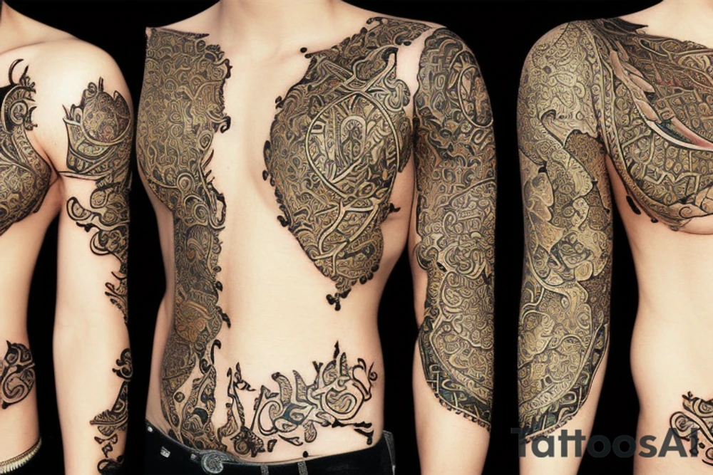 Persian poems tattoo idea