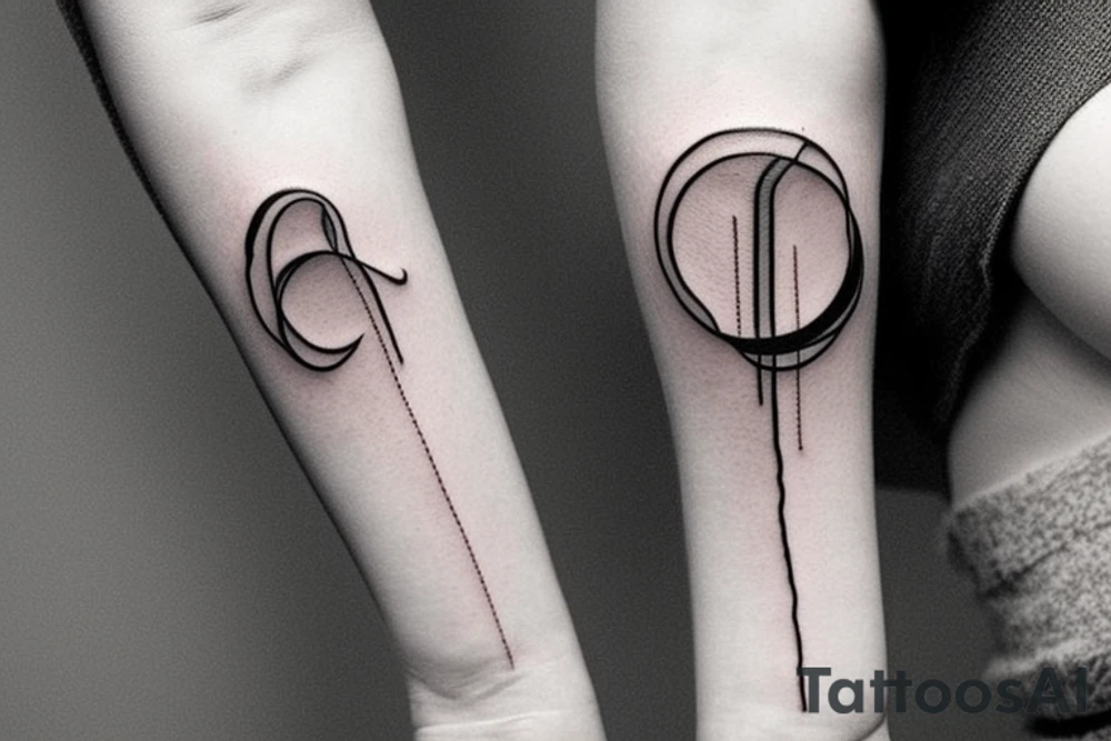 Minimal and sexy tattoo idea