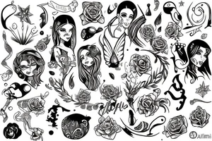 Afarin tattoo idea