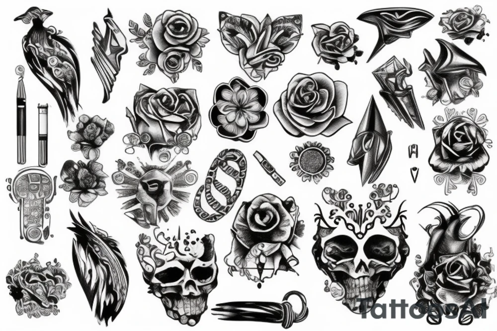 Metal tattoos tattoo idea