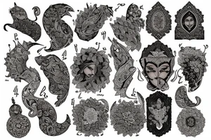 Persian tattoo idea