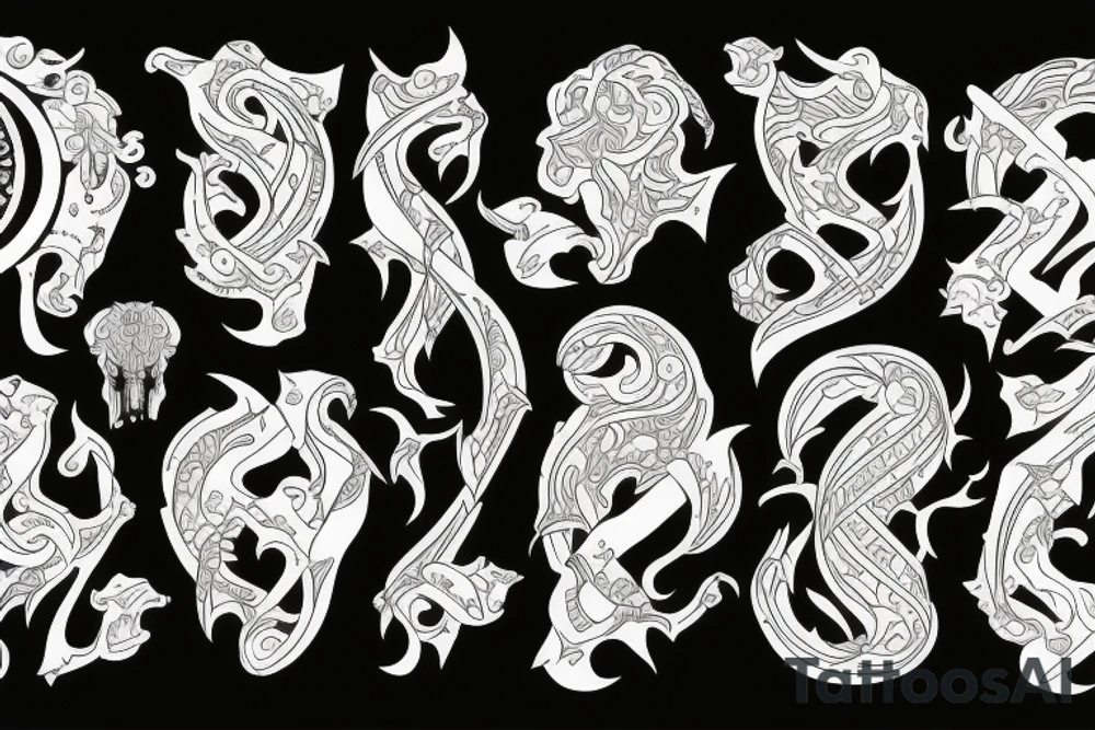 کلاغ پر سفید tattoo idea