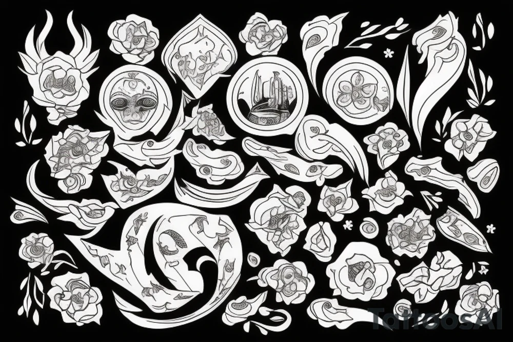 country of Iran tattoo idea