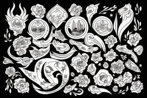 country of Iran tattoo idea