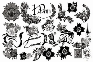 country of Iran tattoo idea