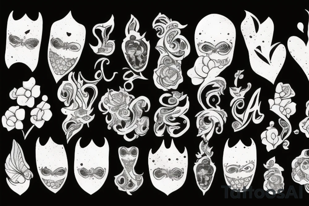 Black tattoo idea