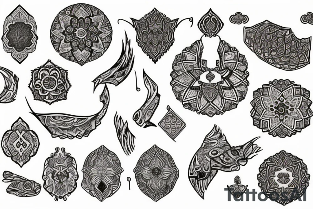Persian tattoo idea