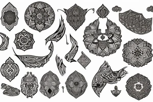 Persian tattoo idea