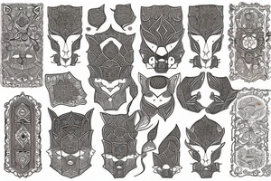 Persian tattoo idea