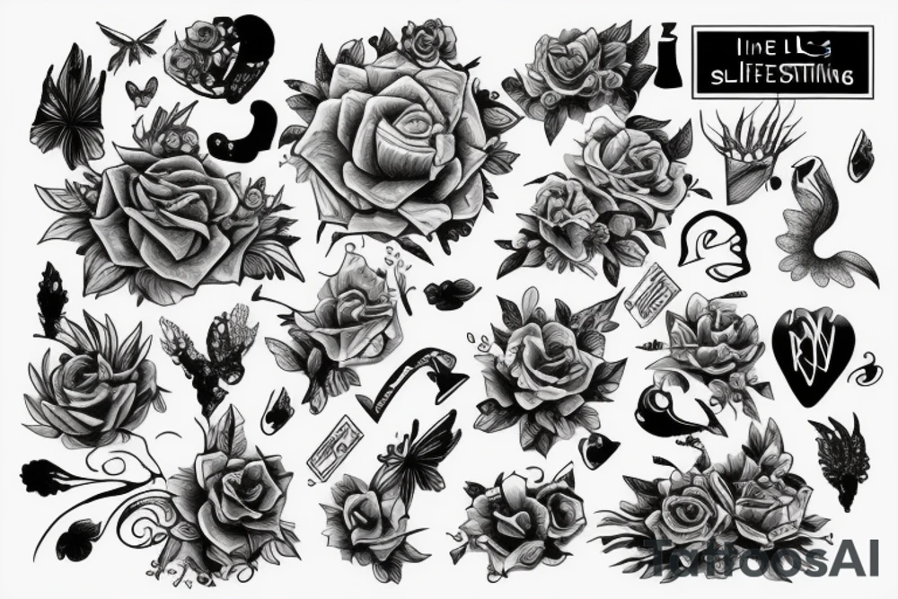 Life is suffering tattoo idea