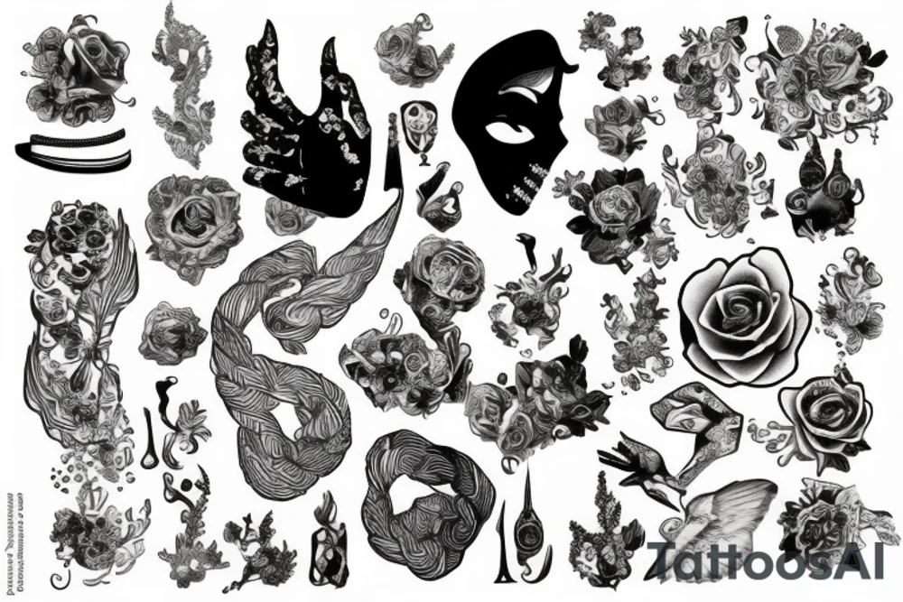 country of Iran tattoo idea