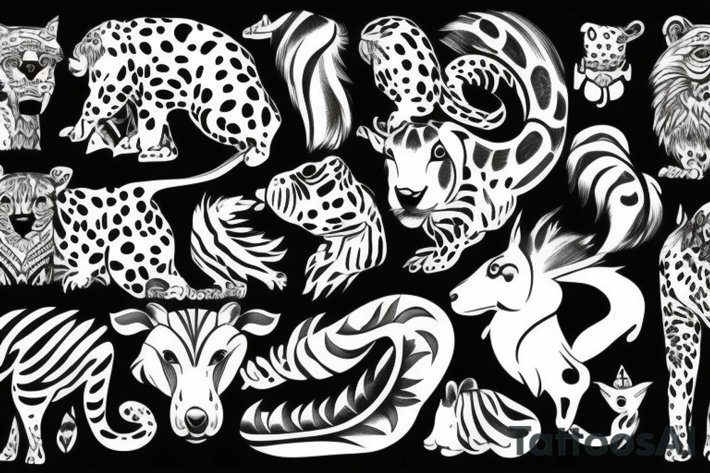 Animal tattoo idea