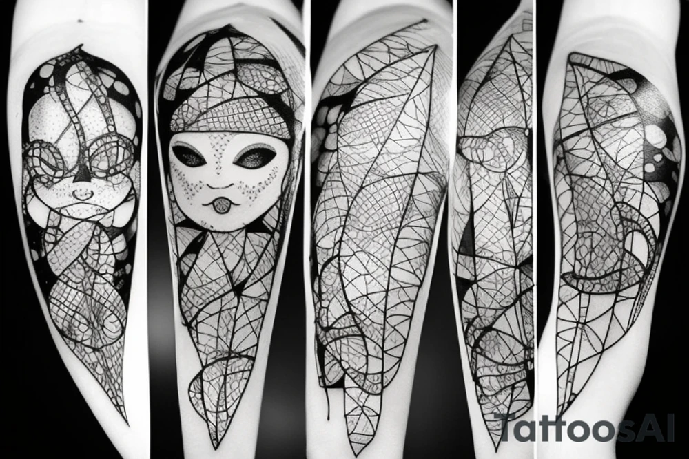 glass tattoo idea