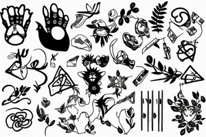 Serotonin hormon tattoo idea