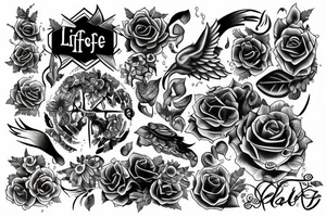 Life is suffering tattoo idea