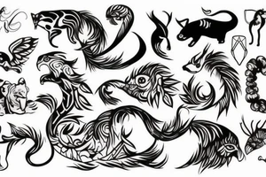 Animal tattoo idea