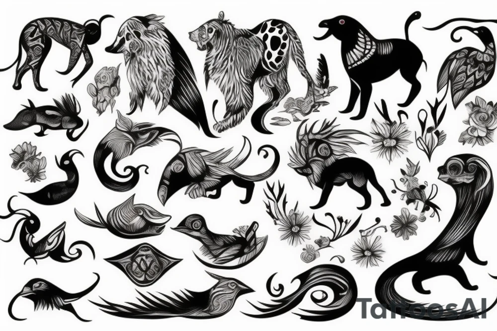 Animal tattoo idea