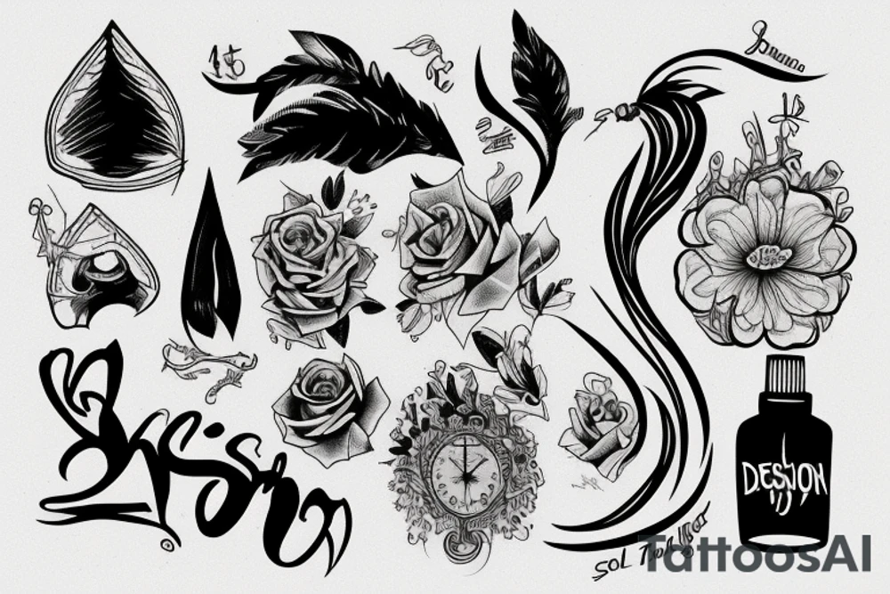 depression tattoo idea