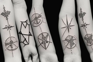 Serotonin hormon tattoo idea