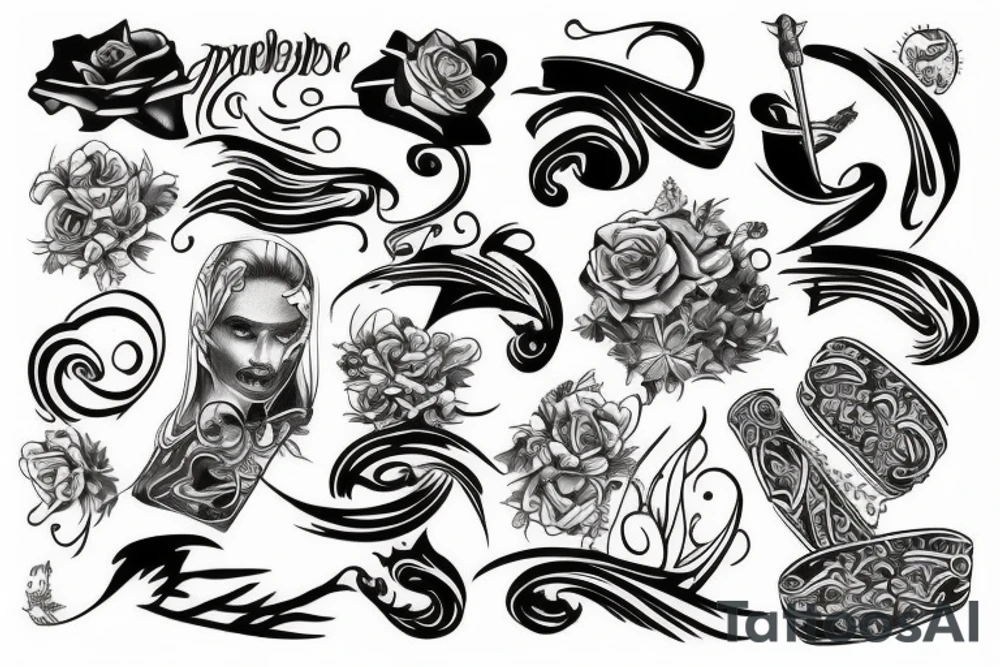 line tattoo idea