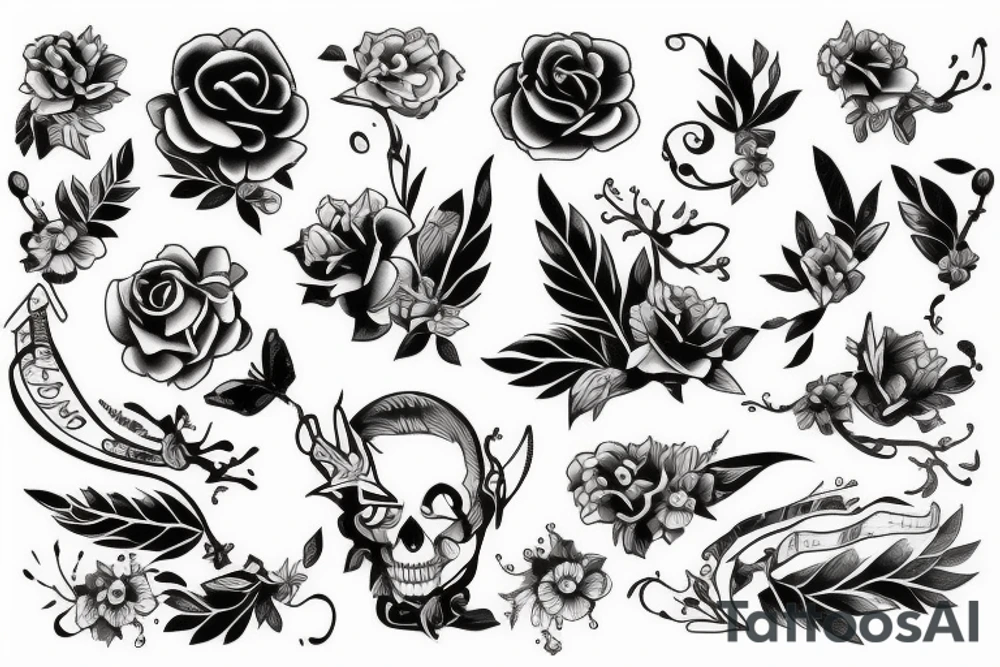 line tattoo idea
