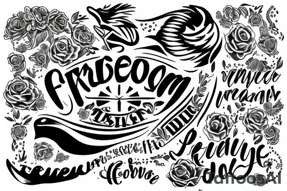 freedom tattoo idea