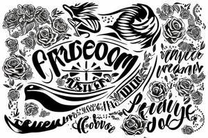 freedom tattoo idea