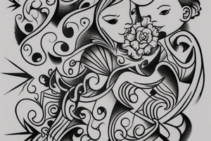 I want a baby tattoo idea