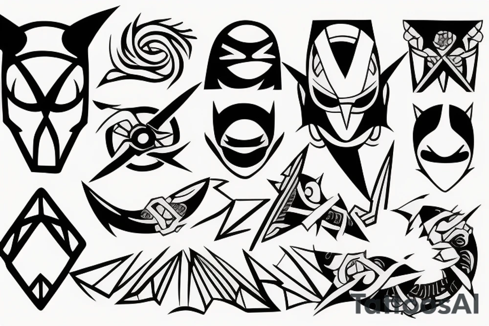 ninja tattoo idea
