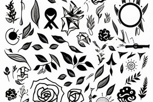 Serotonin hormon tattoo idea