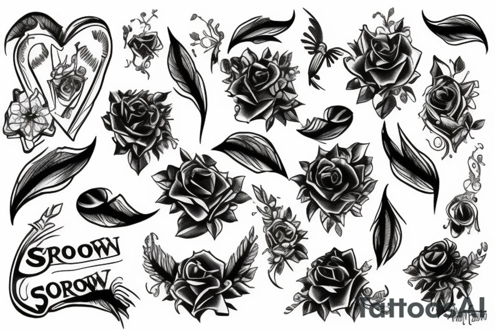 sorrow tattoo idea