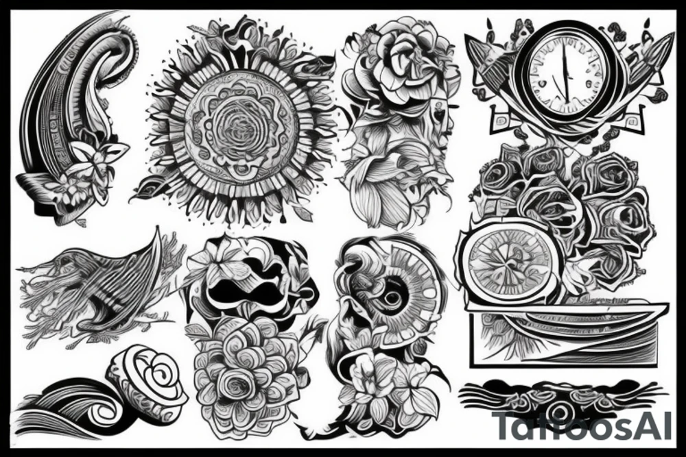 line
on shoulder tattoo idea