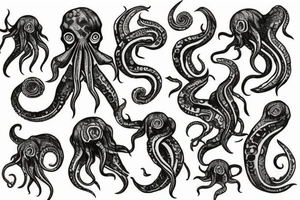 Cthulhu tattoo idea