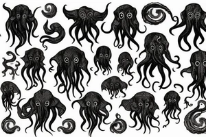 Cthulhu tattoo idea