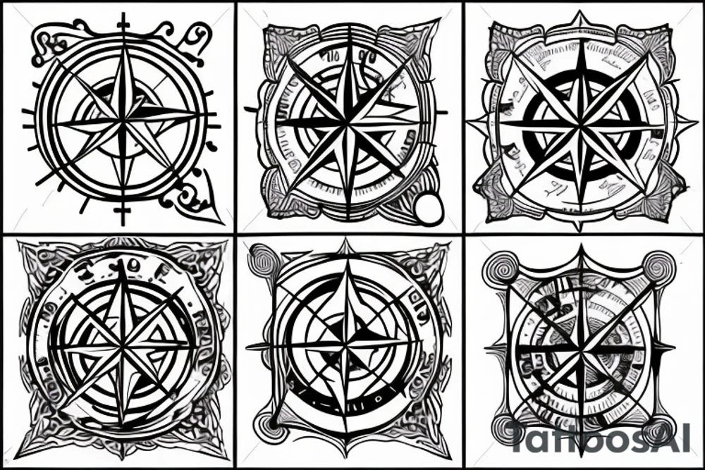Square and Compasses tattoo idea