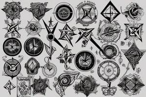 Square and Compasses tattoo idea
