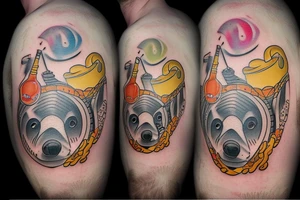 great bear drink on the skyboard tattoo idea