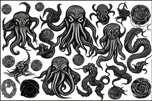 Cthulhu tattoo idea