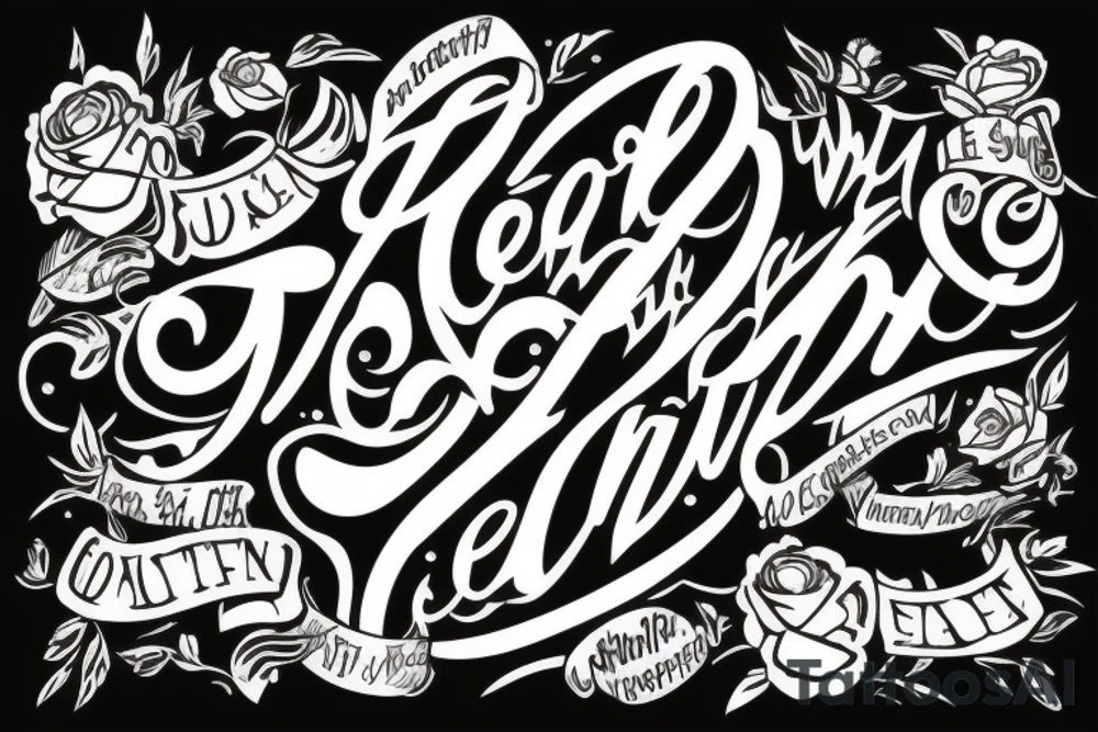 Motivation to enjoy life tattoo idea