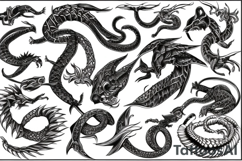 ouroboros tattoo idea