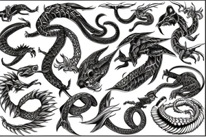 ouroboros tattoo idea