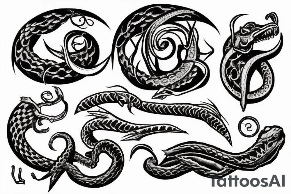 ouroboros tattoo idea