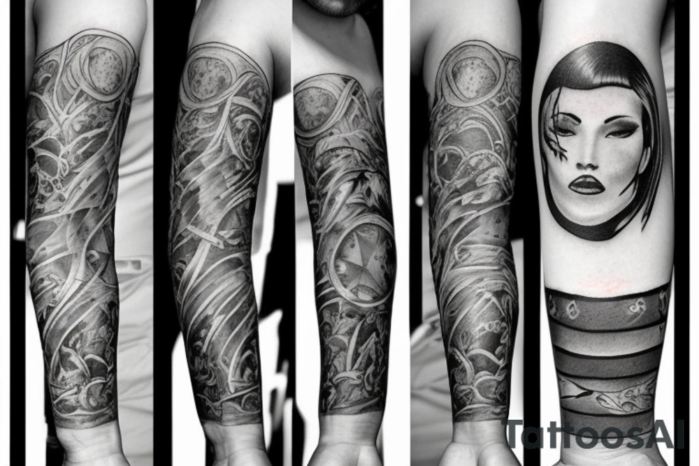 Road tattoo idea