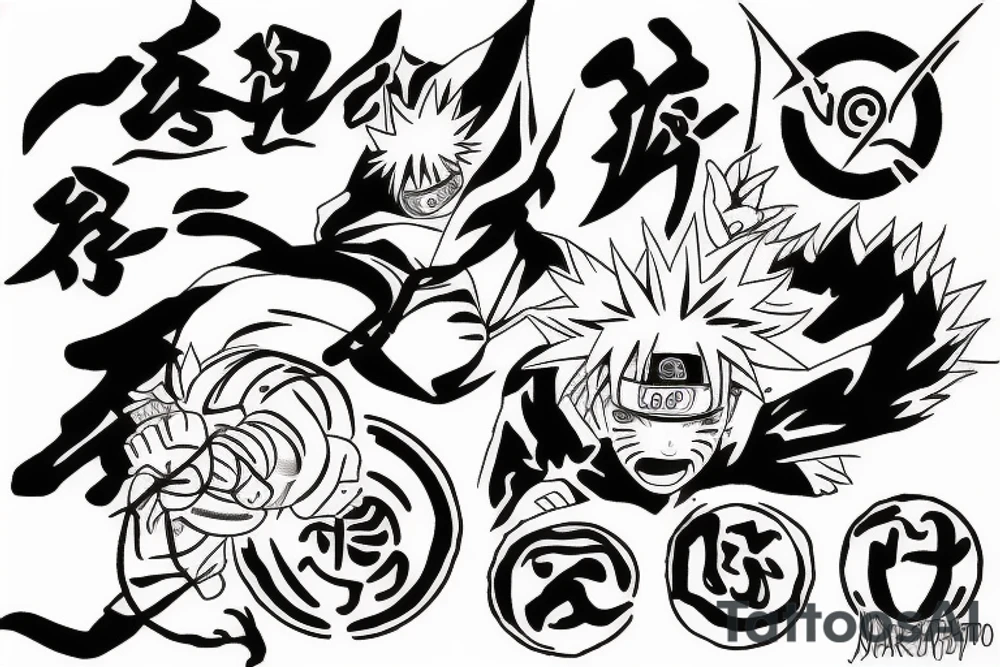 Naruto tattoo idea
