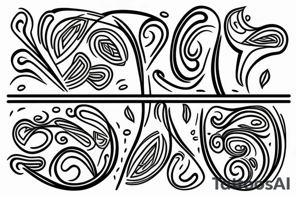 Simple and beautiful lines for wrists, forearms, neck and fingers tattoo idea
