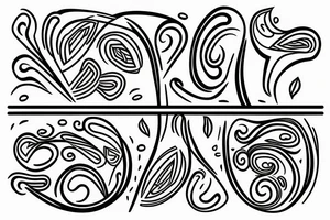Simple and beautiful lines for wrists, forearms, neck and fingers tattoo idea