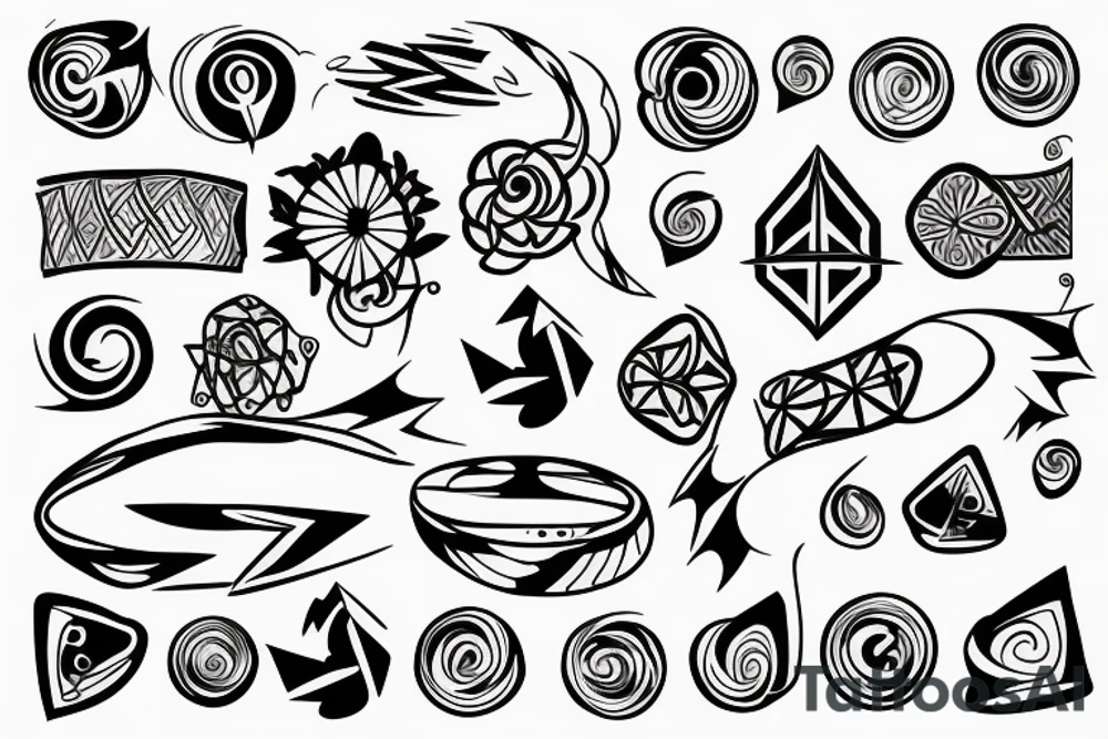 Simple and beautiful lines for wrists, forearms, neck and fingers tattoo idea