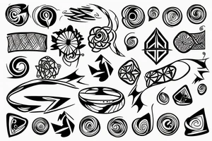 Simple and beautiful lines for wrists, forearms, neck and fingers tattoo idea