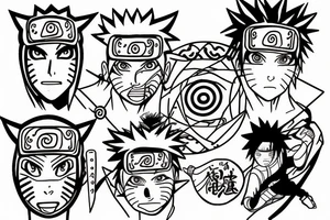 Naruto tattoo idea